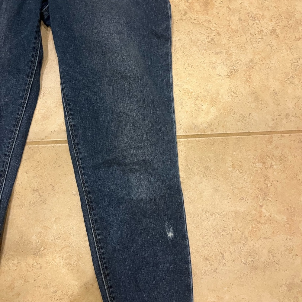 SPANX Dark Blue Jeans with Red Tag